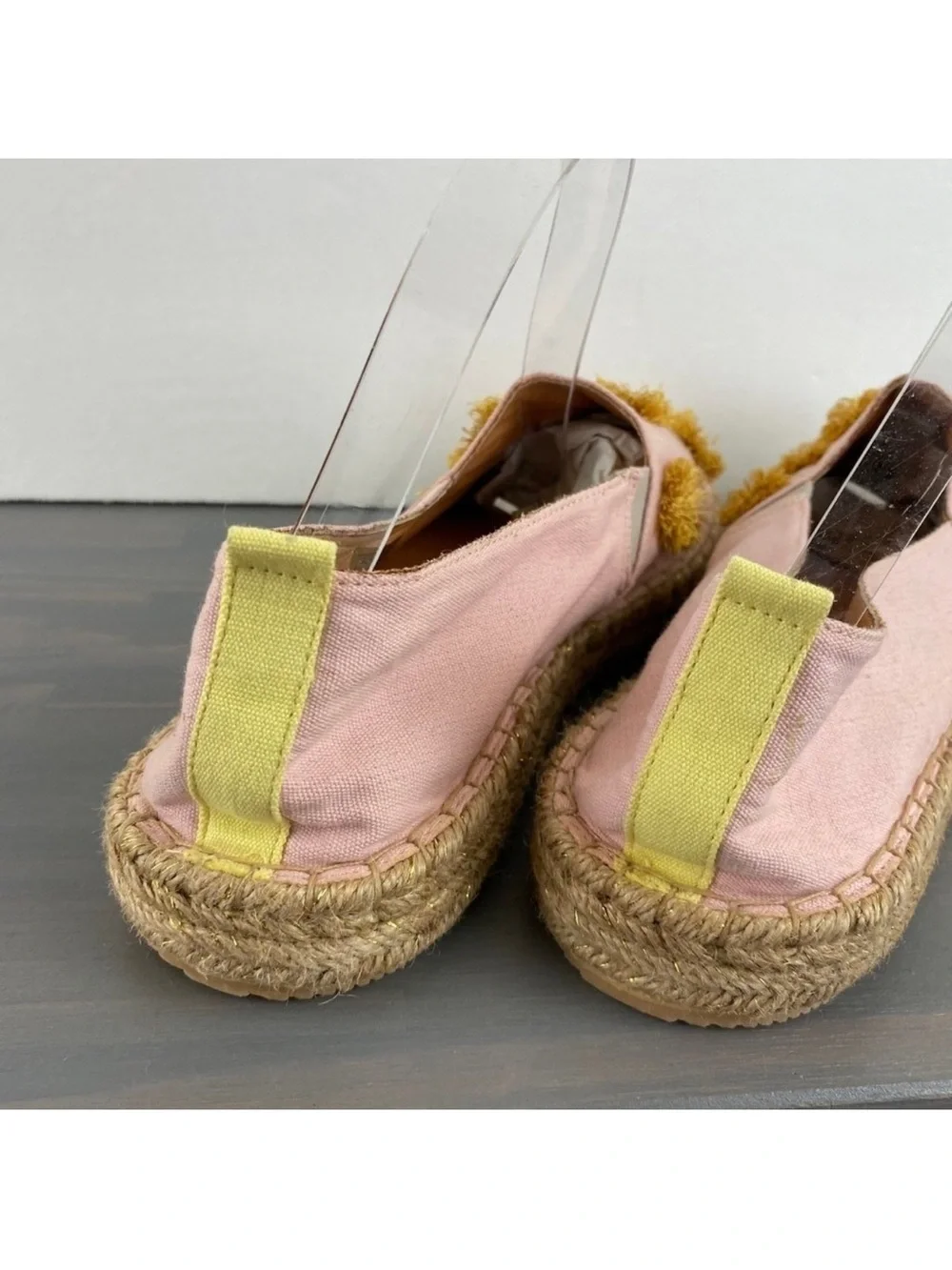 Silvia Cobos Soil Mocasines Slip On Floral Espadrille Flats Women 12 Pink NWOB